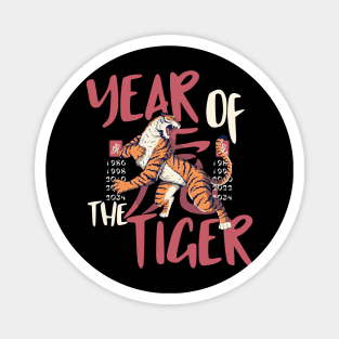 Year Of The Tiger Chinese New Year 2022 Magnet